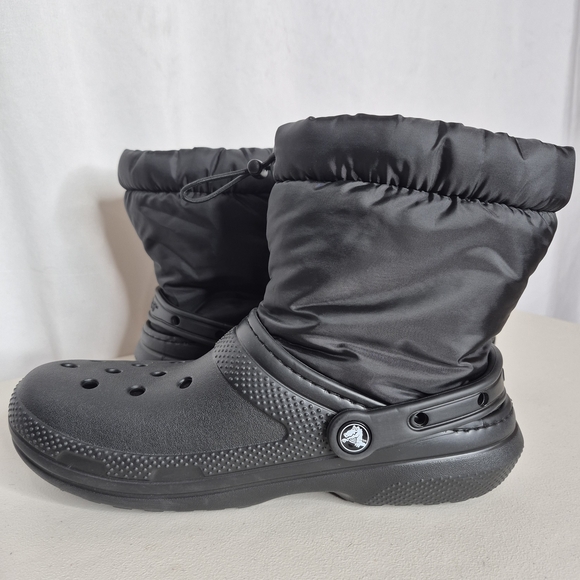Crocs Classic Lined Neo Puff Boots - Size 9 - Picture 2 of 13